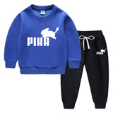 Children Pokemon Pikachu Hoodie & Pant Set Fleece Lined Padded Warm Keeping Winter Clothes Sweatershirt Suit