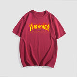 Thrasher T Shirt Thrasher Flame Leisure Sports T Shir Summer