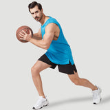 Man Tanks Marathon Running Training