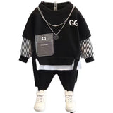 Toddler Boys Sweater Boys Sweater Suit Spring and Autumn Clothing