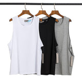 Fog Essentials Vest Fear Of God Essentials Letter Reflective Vest Men and Women Couple Sleeveless T-shirt