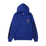 Black Rose Hoodie People Are Poision Rose Printed Sweater