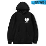 Black Rose Hoodie Payton Moormeier Printed Series Men's and Women's Hooded Sweater Autumn and Winter