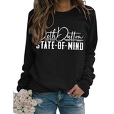 Beth Dutton Outfits Head round Neck Top T-shirt Sweater