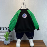 Toddler Boys Jackets Boys' Baseball Jacket Coat Children's Spring Ball Style