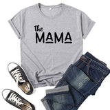 Boy Mama T Shirts the Mama Printed Short Sleeve T-shirt