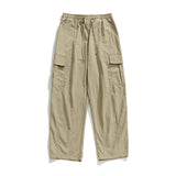 Men Cargo Pants Menswear Fashion Brand Workwear Short Sleeve Casual Pants Suit Men