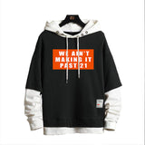 Juice WRLD in Loving Memory Hoodie Singer Juice WRLD Printing Fashion Loose False Two Pieces Spring and Autumn