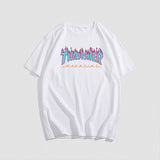 Thrasher T Shirt Thrasher Flame Leisure Sports T Shir Summer