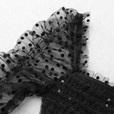 Emily Ratajkowski Dress Slimming Long Sleeve Mesh Sexy Dress