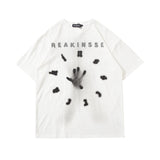 Men's T Shirt Summer Casual Tops Printed Short Sleeve T-shirt Men's round Neck Half Sleeve Street Fashion Loose Half Sleeve