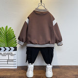 Toddler Boys Jackets Boys' Jacket Autumn Baseball Uniform Children