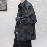 Denim Shirts for Spring and Autumn Casual Loose Long Sleeve Jacket Men