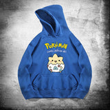 Men and Women Pokemon Pikachu Hoodie Jingling Bao Ke Meng Bokebi Hooded Sweater