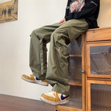 Men Cargo Pants Spring and Autumn Loose Cargo Casual Trousers