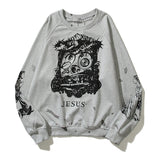 Kanye West Sunday Service Sweatshirt Autumn And Winter Round Neck Sweatshirt Pullover