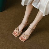 Nude Wide Fit Block Heels