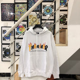Thrasher Hoodie Flame Loose Hooded Sweater for Men and Women Autumn and Winter