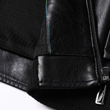 Bane Coat Hooded Leather Jacket