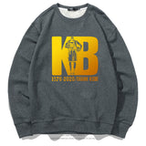 In Memory of Kobe T Shirt Men's Autumn Oversized Loose Coat Clothes