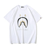 Bape T Shirt Short Sleeve Men and Women Loose-Fitting Casual T-shirt