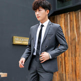 Casual Groom Attire Tuxedo Suits for Men Business Men Suit Men's Formal Dress