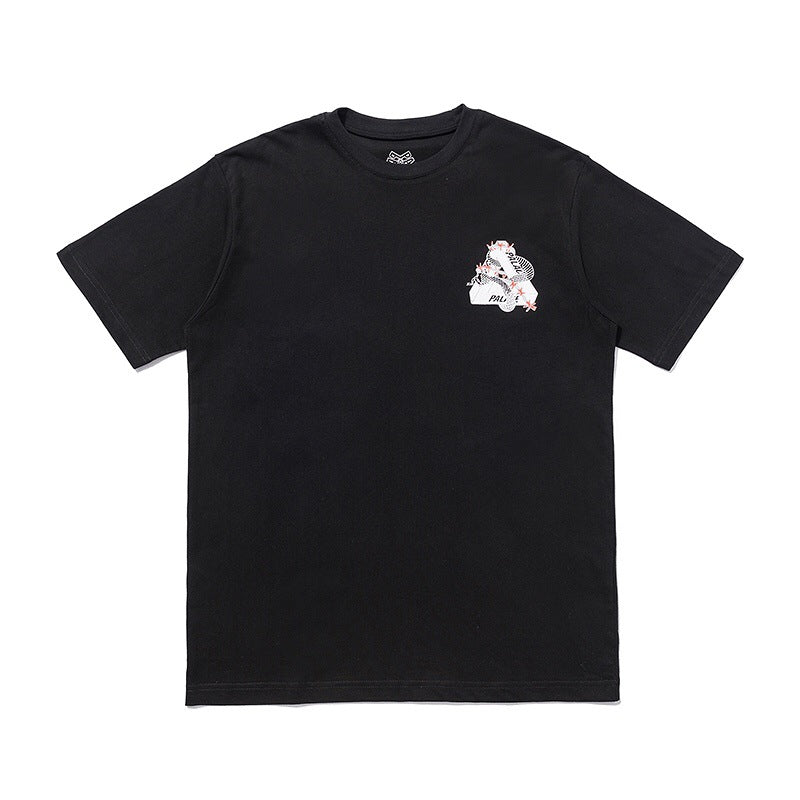 Palace T Shirt Tiger Printed Round Neck