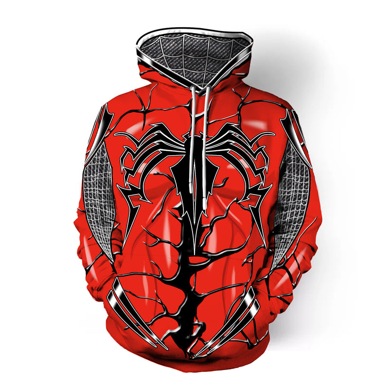 Spider Man Hoodie 3D Printing