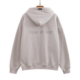 Fog Essentials Hoodie Fashion Brand Fog Fear Of God High Street Velvet Padded Hooded Sweatshirt Men's and Women's Coats