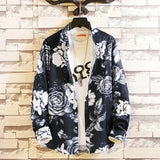 Men's Shirts Printed Large Size Long Sleeve Shirt