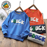 Children Hoodie Sweatshirts Boy Casual round Neck Sweater