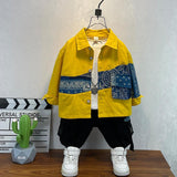 Toddler Boys Sweater Boy Children's Long Sleeve Shirt