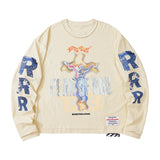 Rrr123 Sweatshirt Rivington ROI Rebis Cross round Neck Sweater