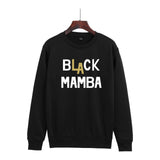 In Memory of Kobe Hoodie Kobe Memorial Clothing Casual Loose Men's and Women's Fleece round Neck Sweater