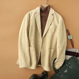 Mens Linen Suits Spring Suit Jacket