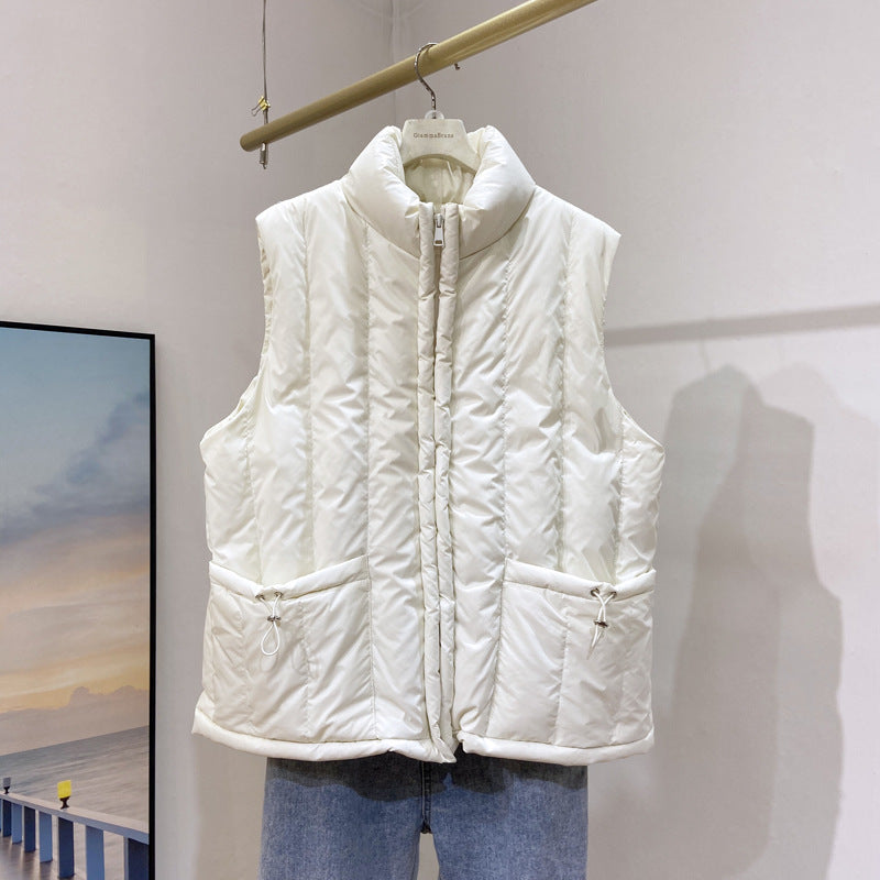 Women Winter Coats Puffer down Vest down Jacket Vest Women's Coat