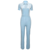 Fall Women's Clothing Fashion Velvet High Waist Hip Lift Tight Straight Casual One-Piece Trousers for Women