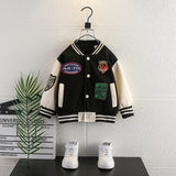 Toddler Boys Jackets Boys' Baseball Jacket Coat
