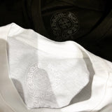 CHH Chrome Heart T Shirt Spring/Summer Red Sanskrit Letter Printed round Neck Short Sleeve T-shirt for Men and Women