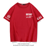 In Memory of Kobe T Shirt Sports Short Sleeve Cotton Summer