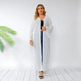 Women Plus Size Jackets Long Sleeve White Summer Sun Protection Shirt