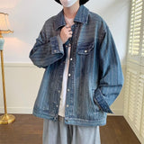 Denim Shirts Denim Jacket Men's Spring and Autumn Loose
