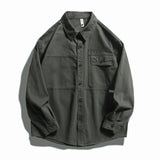 Denim Shirts Spring Loose Long Sleeve Denim Shirt Coat