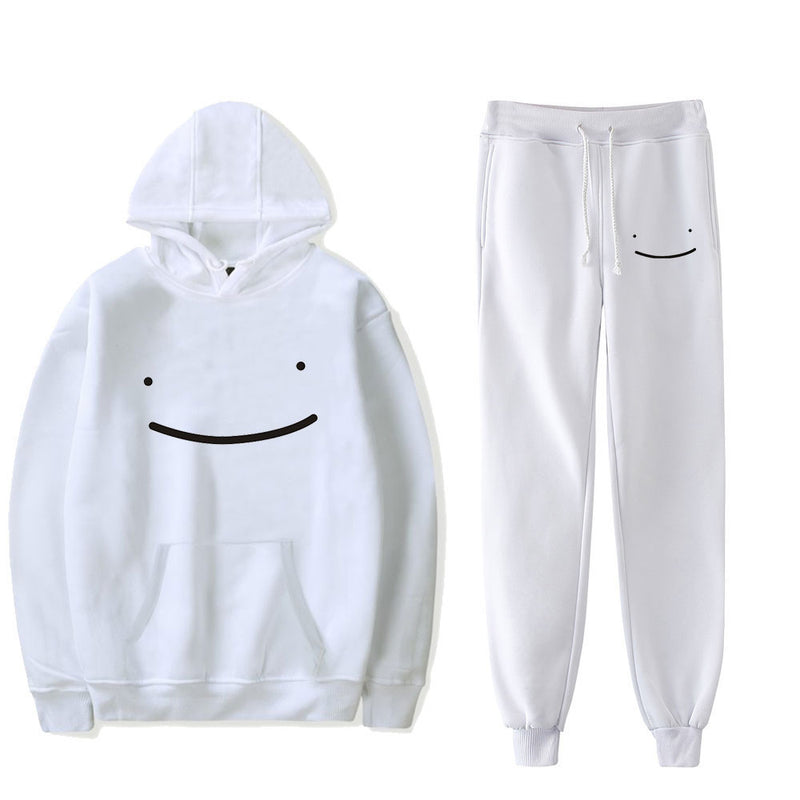 Dreamwastaken Novelty Hoodies Dream Merch Shirt Fashion Casual Printing Hoodie Ankle Banded Pants Suit