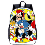 Sonic Backpack Sonic Schoolbag for Elementary School Students