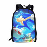 Sonic Backpack Sonic Sonic Print Children's Bags School Bag