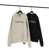 Fog Sob Rock Hoodie Hooded Fleece Men's Women's Pullover