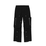 Harajuku Clothing Straight Leg Pant Baggy Pants Straight Cargo Pants Hip Hop Trousers for Men