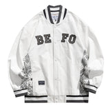 Letterman Jacket Outfit Senior Jackets Varsity Baseball Coat Spring and Autumn Baseball Uniform Men's Jacket