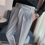 Men Pant Striped Casual Pants